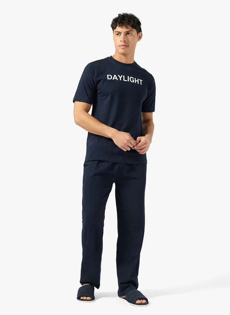 Seventy Five  Regular fit tee and Pant set for Men | Best Price UAE